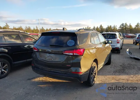 2024 Chevrolet Equinox Awd Rs z USA, uszkodzony, nr VIN 3GNAXWEG1RL181822